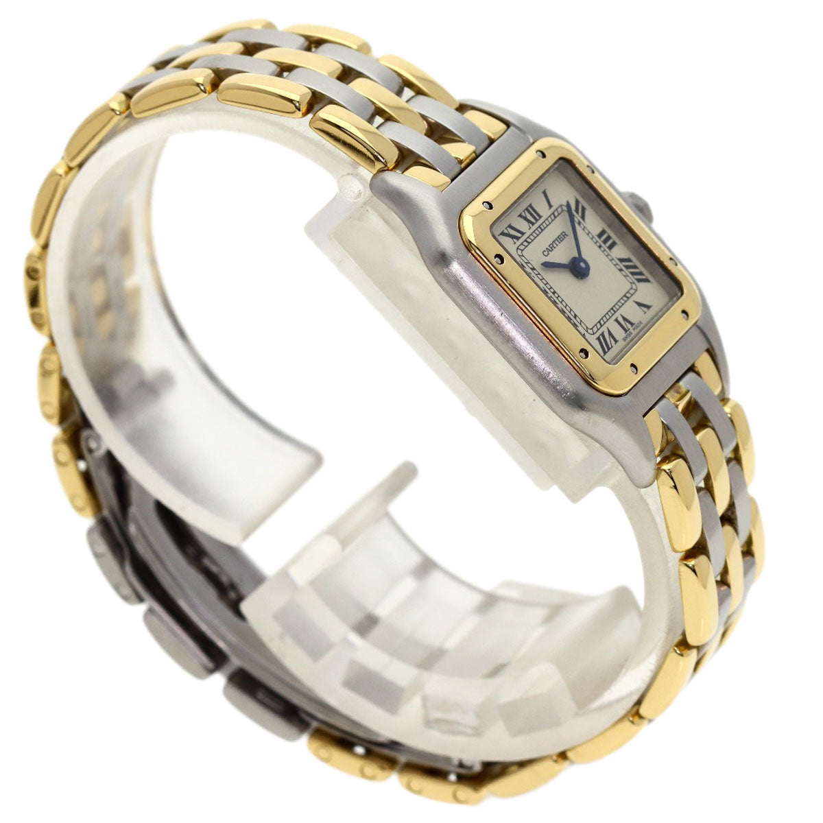 CARTIER PANTHERESM 3 row Watches W25029B8 Stainless Steel/SSxK18YG Ladies