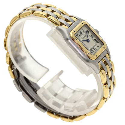 CARTIER PANTHERESM 3 row Watches W25029B8 Stainless Steel/SSxK18YG Ladies