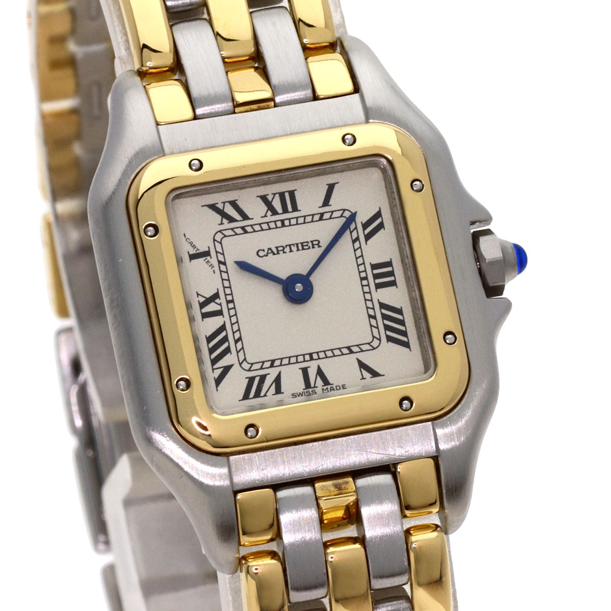 CARTIER PANTHERESM 3 row Watches W25029B8 Stainless Steel/SSxK18YG Ladies