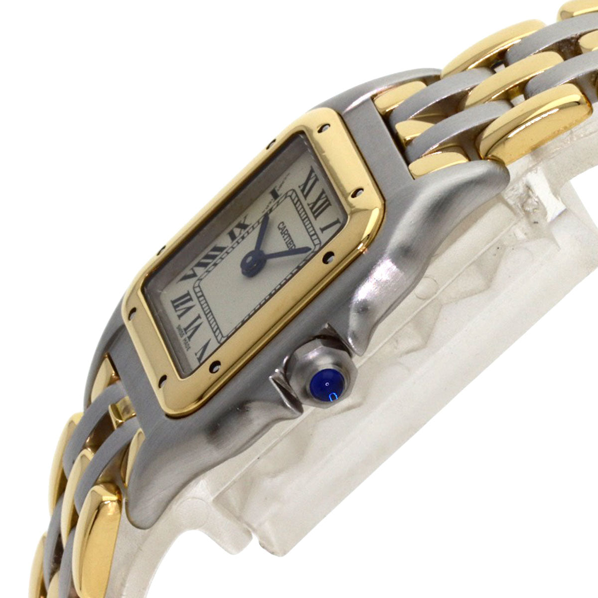 CARTIER PANTHERESM 3 row Watches W25029B8 Stainless Steel/SSxK18YG Ladies