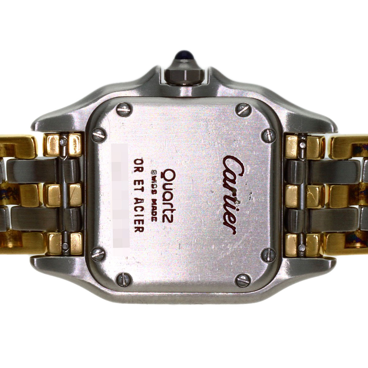 CARTIER PANTHERESM 3 row Watches W25029B8 Stainless Steel/SSxK18YG Ladies