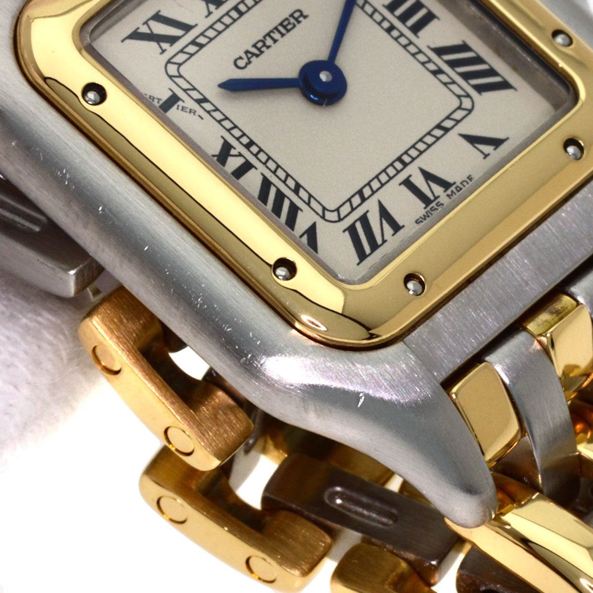 CARTIER PANTHERESM 3 row Watches W25029B8 Stainless Steel/SSxK18YG Ladies