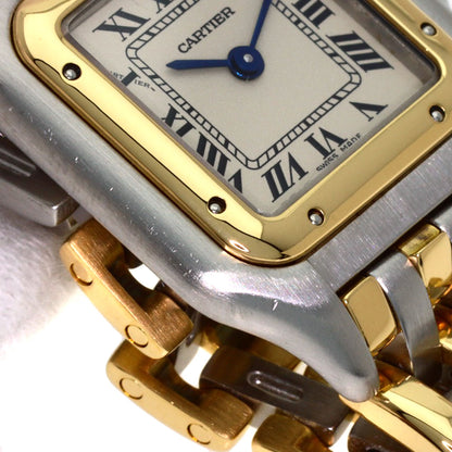 CARTIER PANTHERESM 3 row Watches W25029B8 Stainless Steel/SSxK18YG Ladies