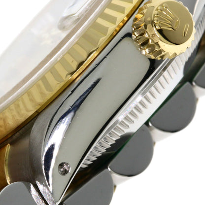 ROLEX DATEJUST 10P Diamond Watches 69173G Stainless Steel/SSxK18YG Ladies