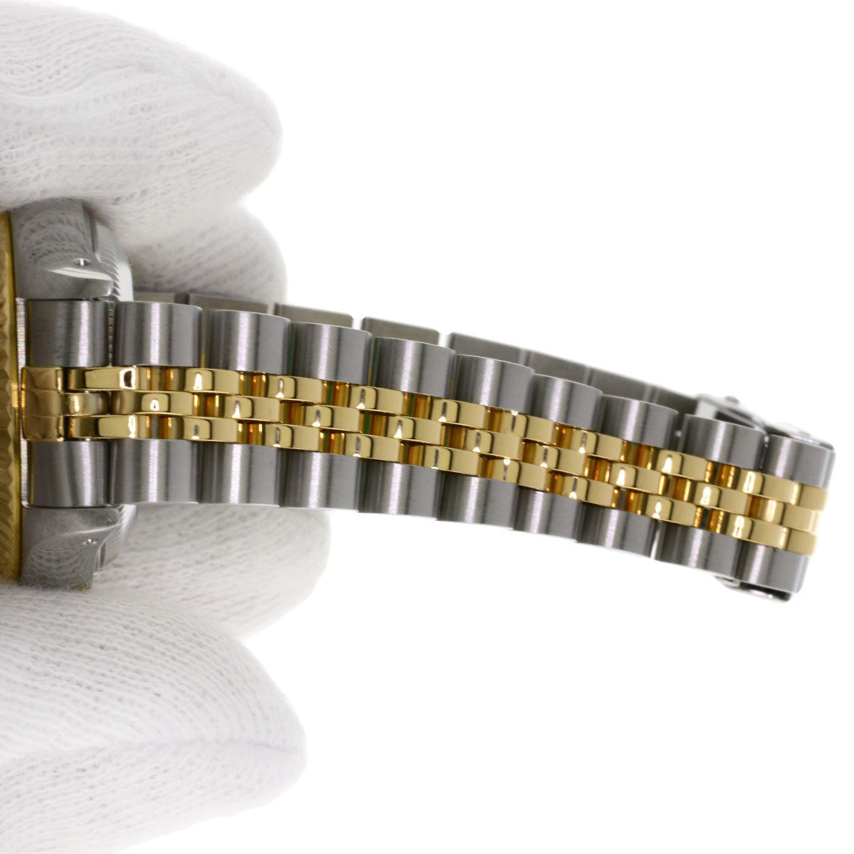ROLEX DATEJUST 10P Diamond Watches 69173G Stainless Steel/SSxK18YG Ladies