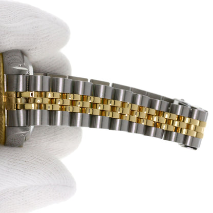 ROLEX DATEJUST 10P Diamond Watches 69173G Stainless Steel/SSxK18YG Ladies