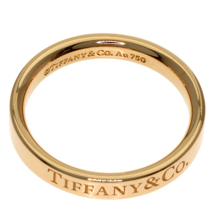 TIFFANY&Co. Flat band Ring K18 Pink Gold Ladies [Used]