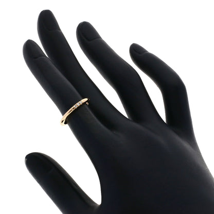 TIFFANY&Co. Forever 3P Diamond Ring K18 Pink Gold Ladies [Used]