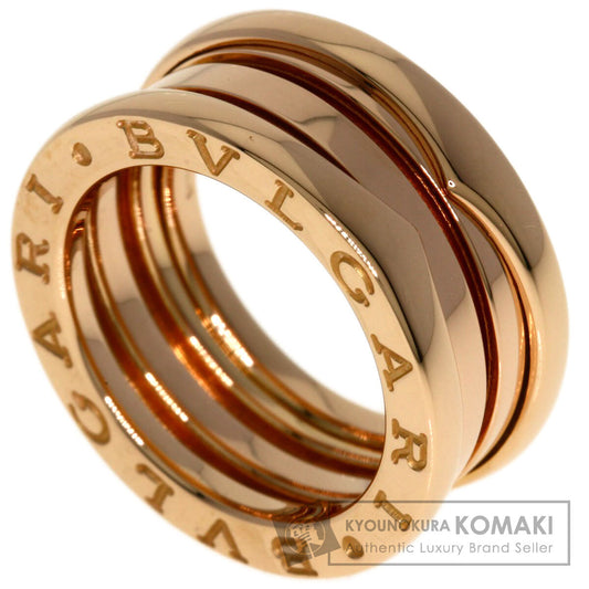 BVLGARI B.zero1 3 band #48 Ring K18 Pink Gold Ladies [Used]
