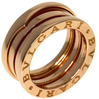 BVLGARI B.zero1 3 band #48 Ring K18 Pink Gold Ladies [Used]