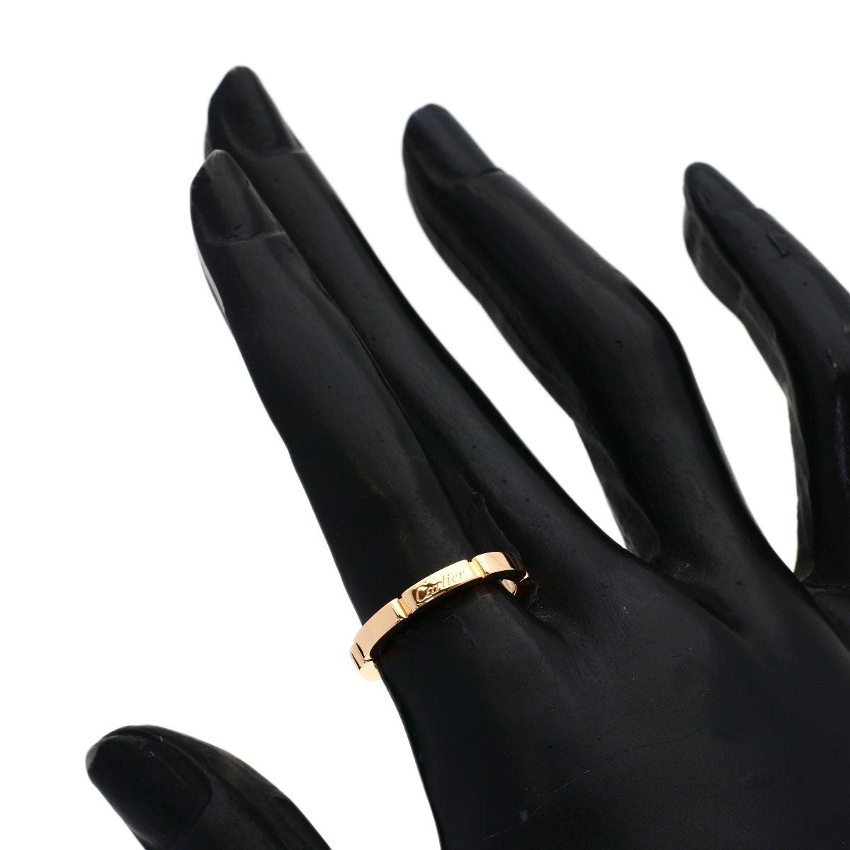 CARTIER Mayon PANTHERE # 51 Ring K18 Pink Gold Ladies [Used]