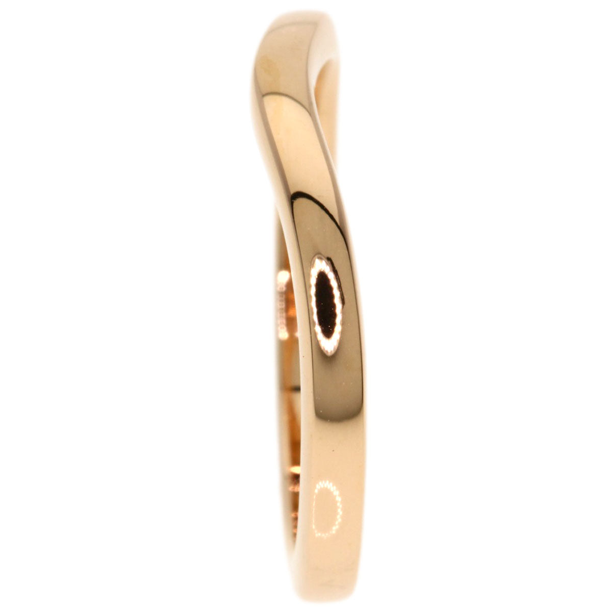 CARTIER Ballerina Curve #48 Ring K18 Pink Gold Ladies [Used]