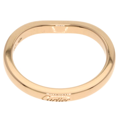CARTIER Ballerina Curve #48 Ring K18 Pink Gold Ladies [Used]