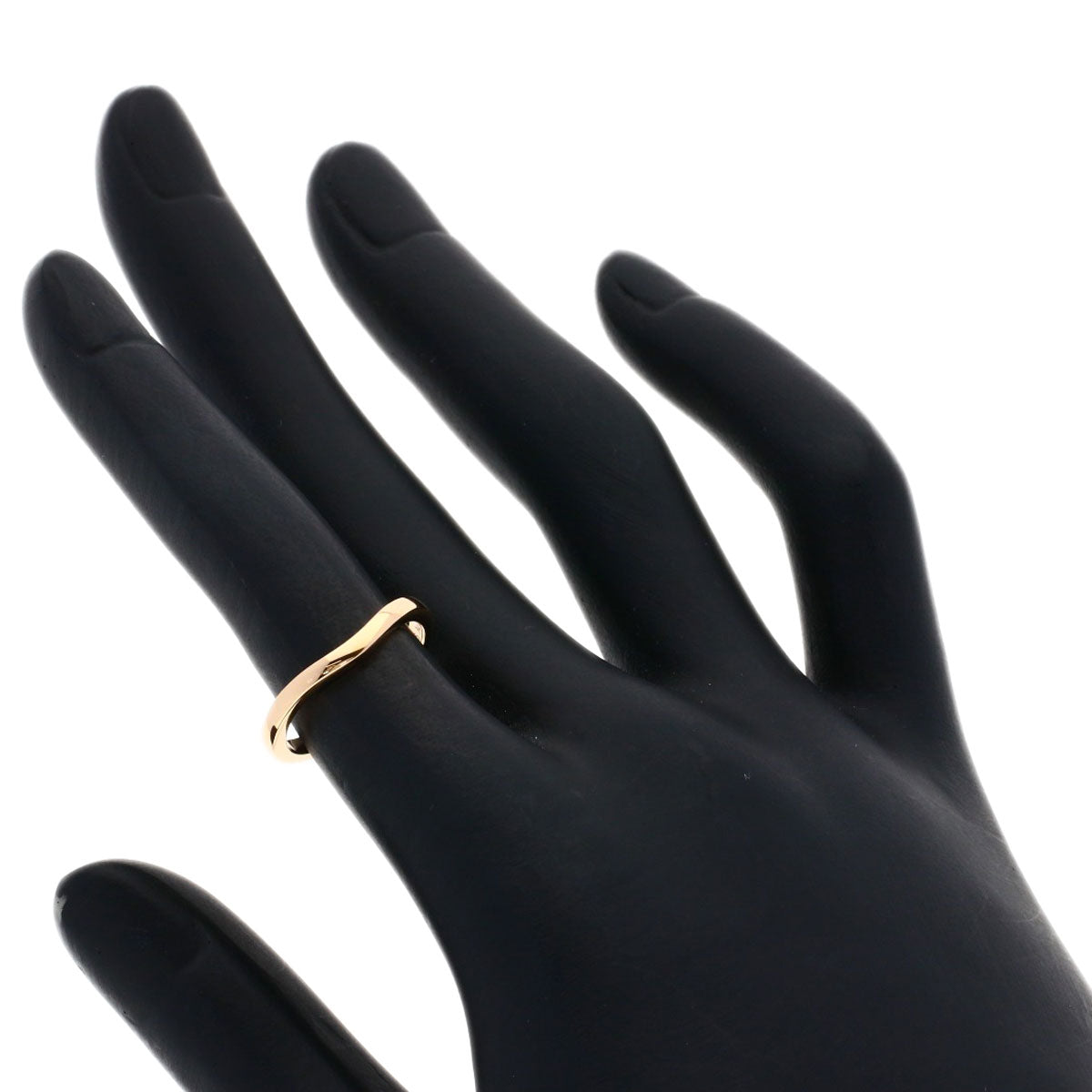 CARTIER Ballerina Curve #48 Ring K18 Pink Gold Ladies [Used]