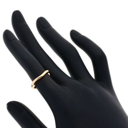 CARTIER Ballerina Curve #48 Ring K18 Pink Gold Ladies [Used]