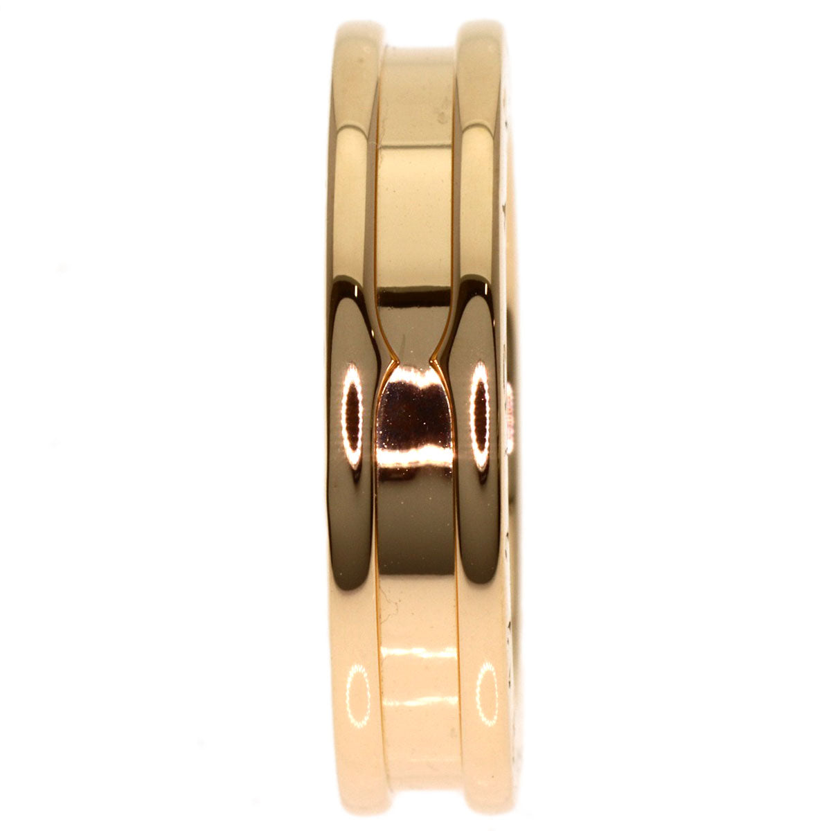 BVLGARI B.zero1 1 band #50 Ring K18 Pink Gold Ladies [Used]