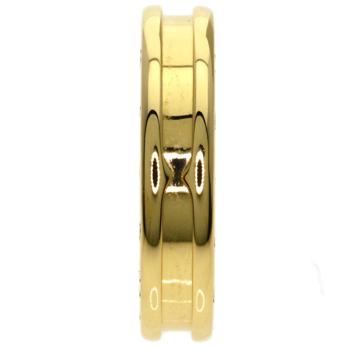 BVLGARI B.zero1 1 band #50 Ring K18 Yellow Gold Ladies [Used]