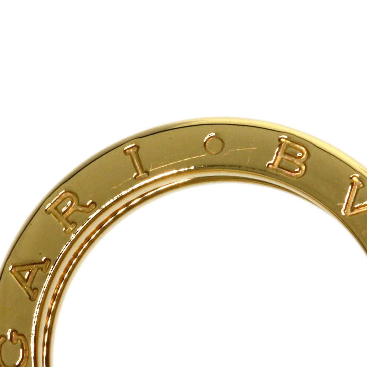 BVLGARI B.zero1 1 band #50 Ring K18 Yellow Gold Ladies [Used]