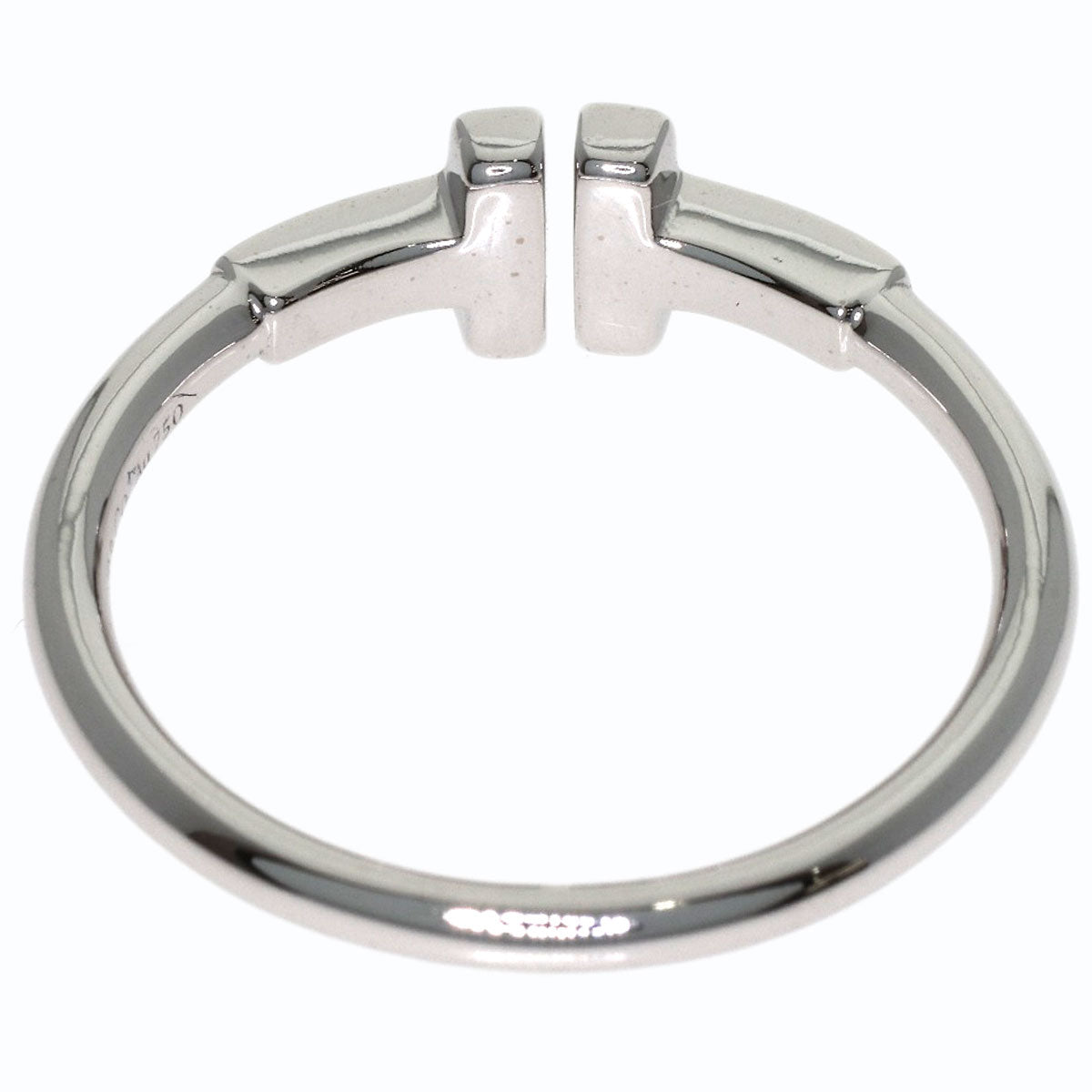 TIFFANY&Co. TWire Ring K18 White Gold Ladies [Used]