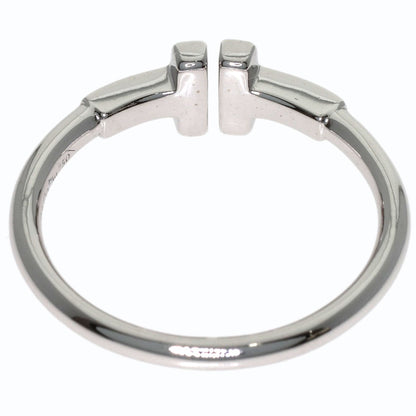 TIFFANY&Co. TWire Ring K18 White Gold Ladies [Used]