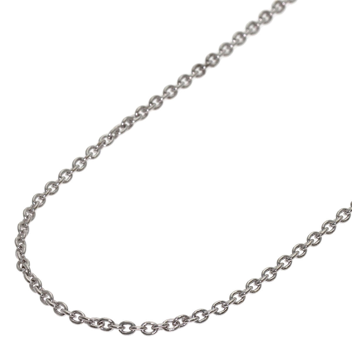 BVLGARI Chain 16.5" Necklace K18 White Gold Ladies [Used]