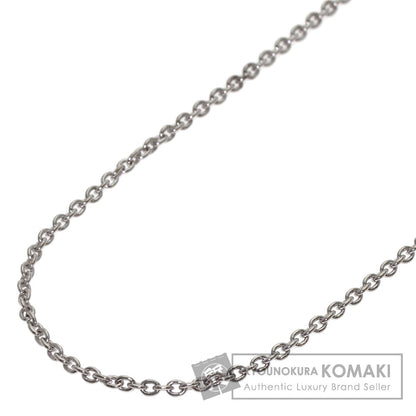 BVLGARI Chain 16.5" Necklace K18 White Gold Ladies [Used]