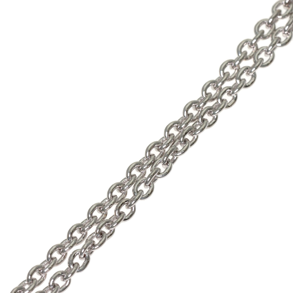 BVLGARI Chain 16.5" Necklace K18 White Gold Ladies [Used]