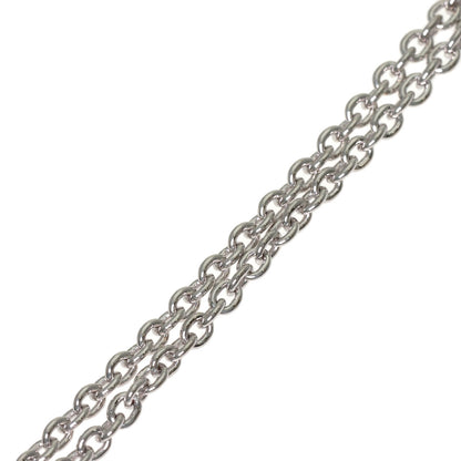 BVLGARI Chain 16.5" Necklace K18 White Gold Ladies [Used]