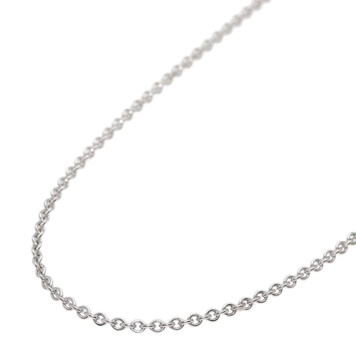 BVLGARI Chain 15.7" Necklace K18 White Gold Ladies [Used]