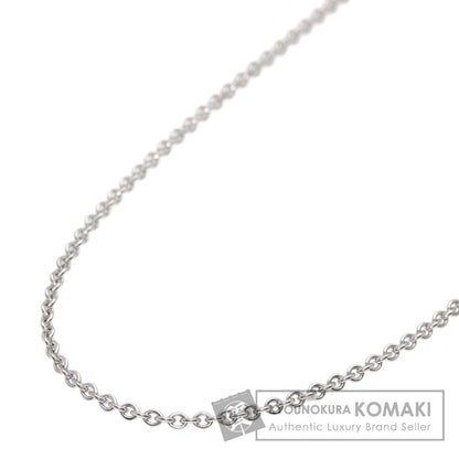 BVLGARI Chain 15.7" Necklace K18 White Gold Ladies [Used]