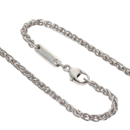 Chopard Happy diamond Necklace K18 White Gold Ladies [Used]