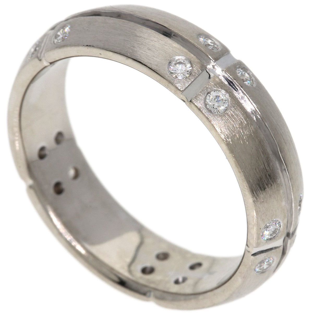 TIFFANY&Co. Streammerica Diamond Ring K18 White Gold Ladies [Used]