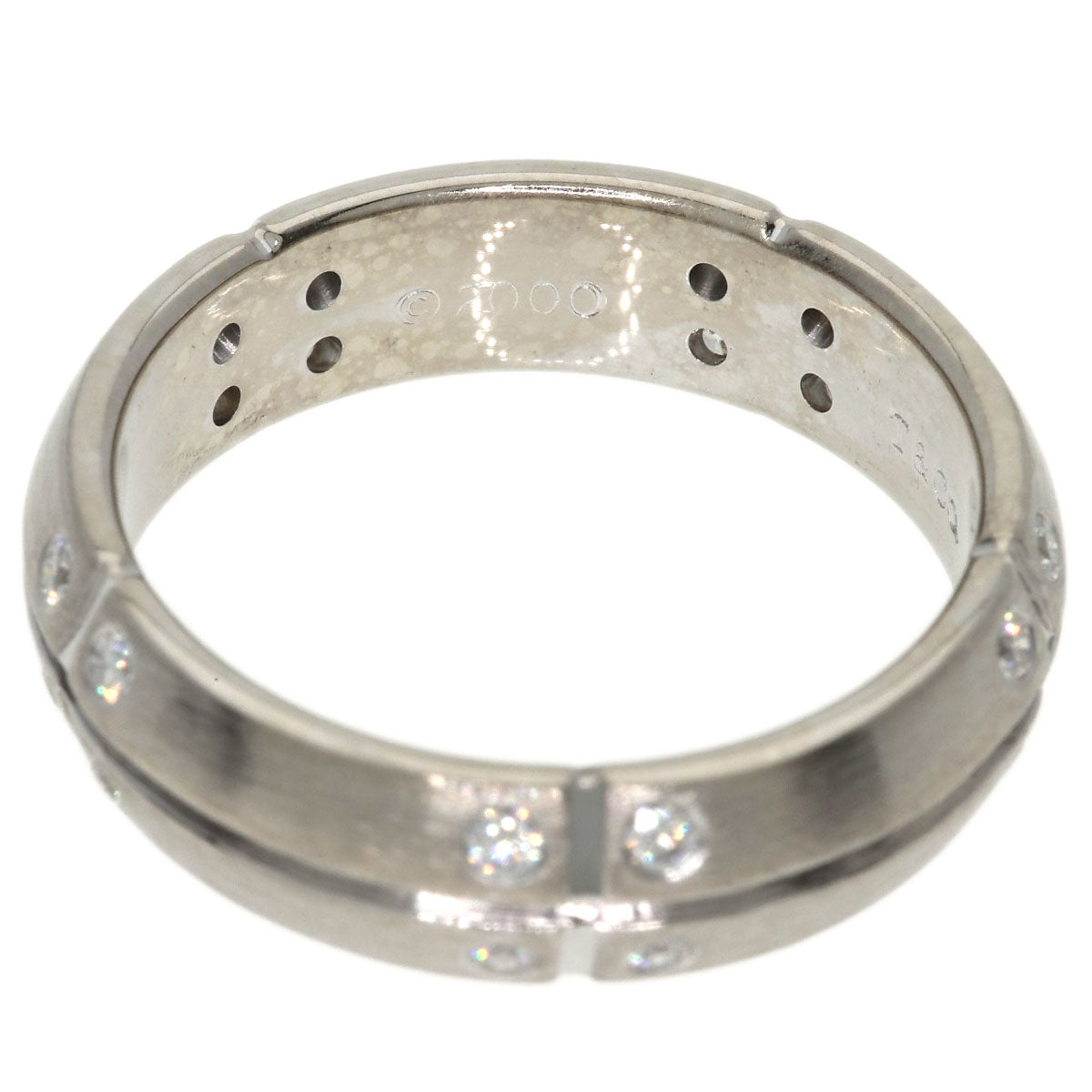 TIFFANY&Co. Streammerica Diamond Ring K18 White Gold Ladies [Used]
