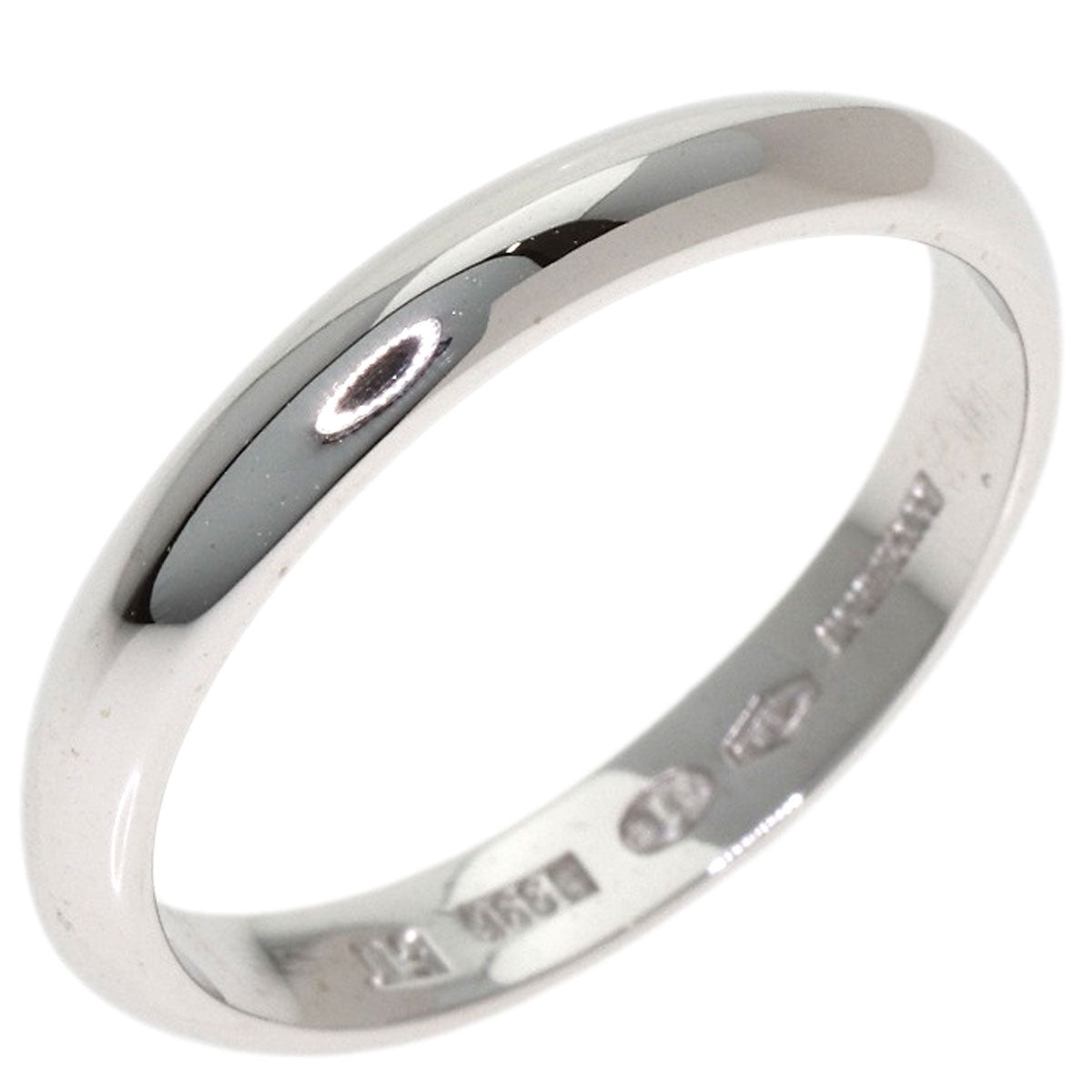 Boucheron Wedding #50 Ring K18 White Gold Ladies [Used]