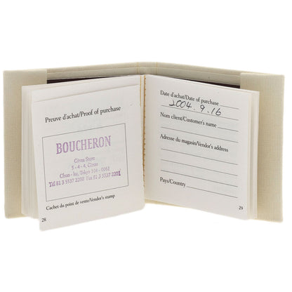 Boucheron Wedding #50 Ring K18 White Gold Ladies [Used]