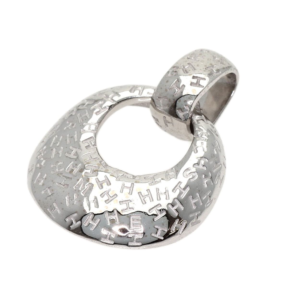 HERMES Too Boo Pendant top K18 White Gold Ladies [Used]