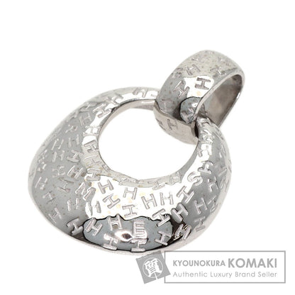 HERMES Too Boo Pendant top K18 White Gold Ladies [Used]