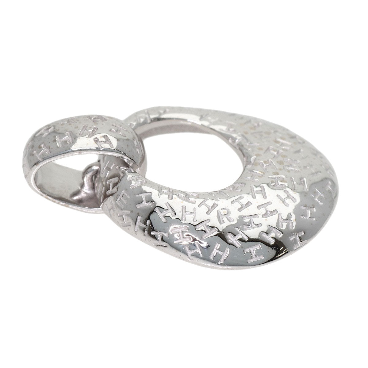 HERMES Too Boo Pendant top K18 White Gold Ladies [Used]