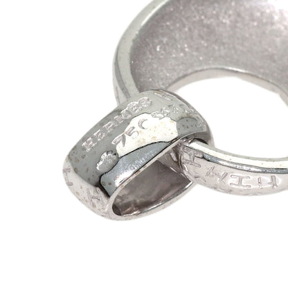 HERMES Too Boo Pendant top K18 White Gold Ladies [Used]