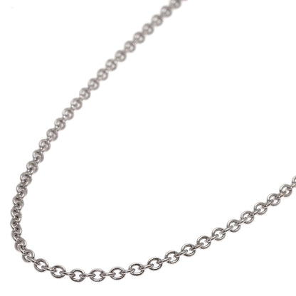 BVLGARI Chain 17.3" Necklace K18 White Gold Ladies [Used]
