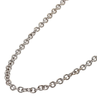 BVLGARI Chain 17.7" Necklace K18 White Gold Ladies [Used]