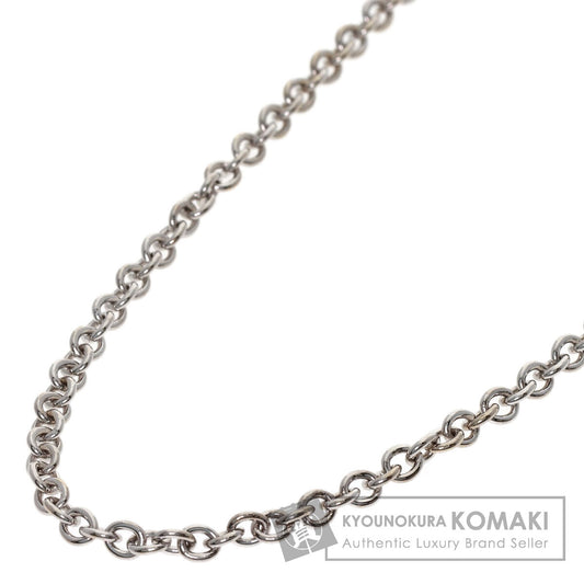 BVLGARI Chain 17.7" Necklace K18 White Gold Ladies [Used]