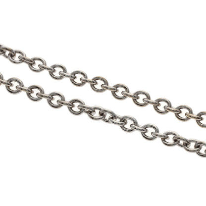 BVLGARI Chain 17.7" Necklace K18 White Gold Ladies [Used]