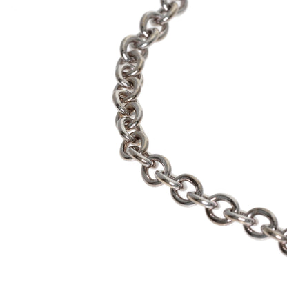 BVLGARI Chain 17.7" Necklace K18 White Gold Ladies [Used]