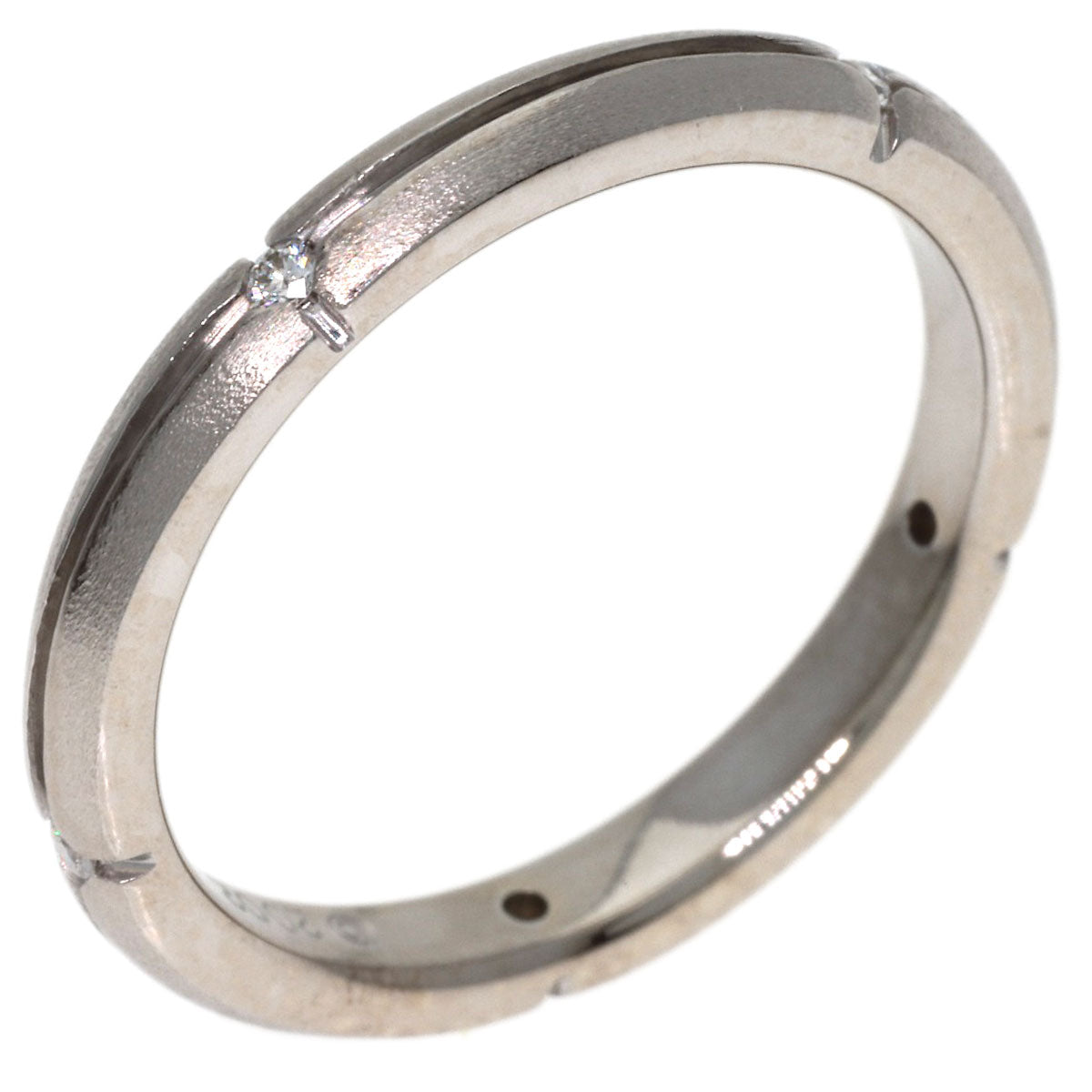 TIFFANY&Co. Streammerica Diamond Ring K18 White Gold Ladies [Used]