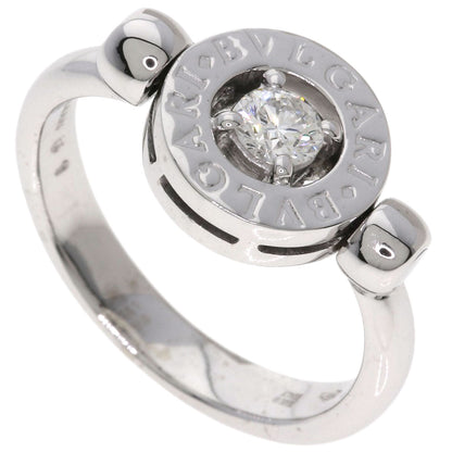 BVLGARI BVLGARI BVLGARI Flip Diamond Ring K18 White Gold Ladies [Used]