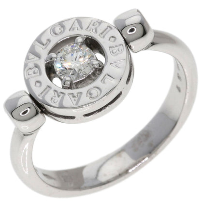 BVLGARI BVLGARI BVLGARI Flip Diamond Ring K18 White Gold Ladies [Used]