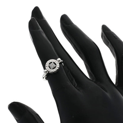 BVLGARI BVLGARI BVLGARI Flip Diamond Ring K18 White Gold Ladies [Used]
