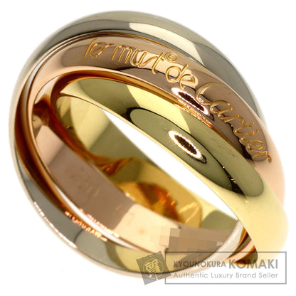 CARTIER Trinity #51 Ring K18 Yellow Gold K18 White GoldLadies [Used]
