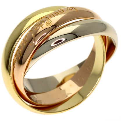 CARTIER Trinity #51 Ring K18 Yellow Gold K18 White GoldLadies [Used]